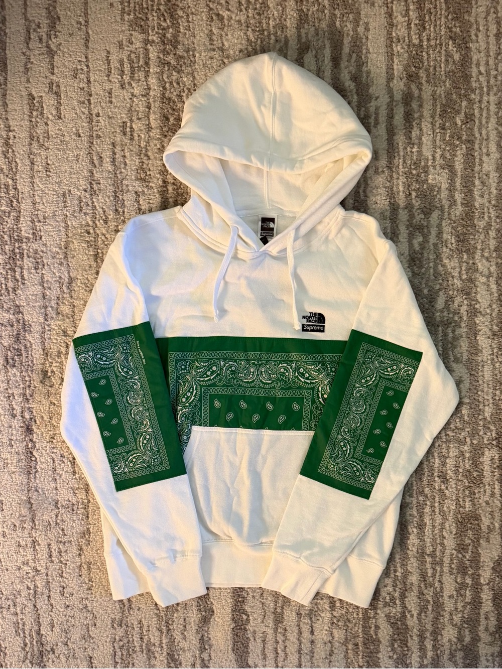 Supreme x The North Face Bandana Hoodie New with Tag